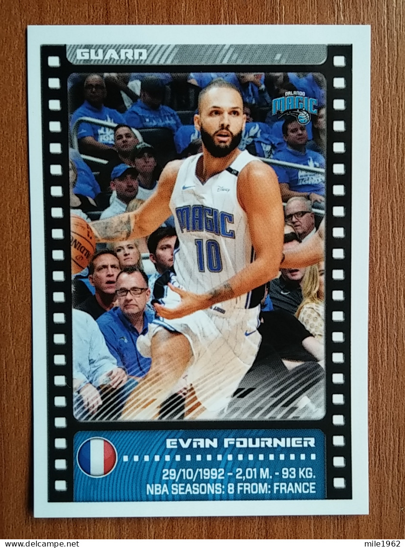 ST 2 - NBA SEASONS 2019-20, Sticker, Autocollant, PANINI, No.177, Evan Fournier, Orlando Magic - 2000-Aujourd'hui