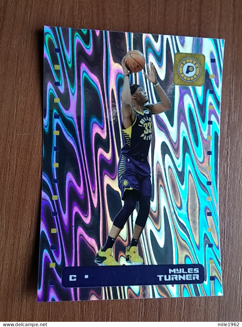 ST 2 - NBA SEASONS 2019-20, Sticker, Autocollant, PANINI, No.132, Myles Turner, Indiana Pacers - 2000-Aujourd'hui