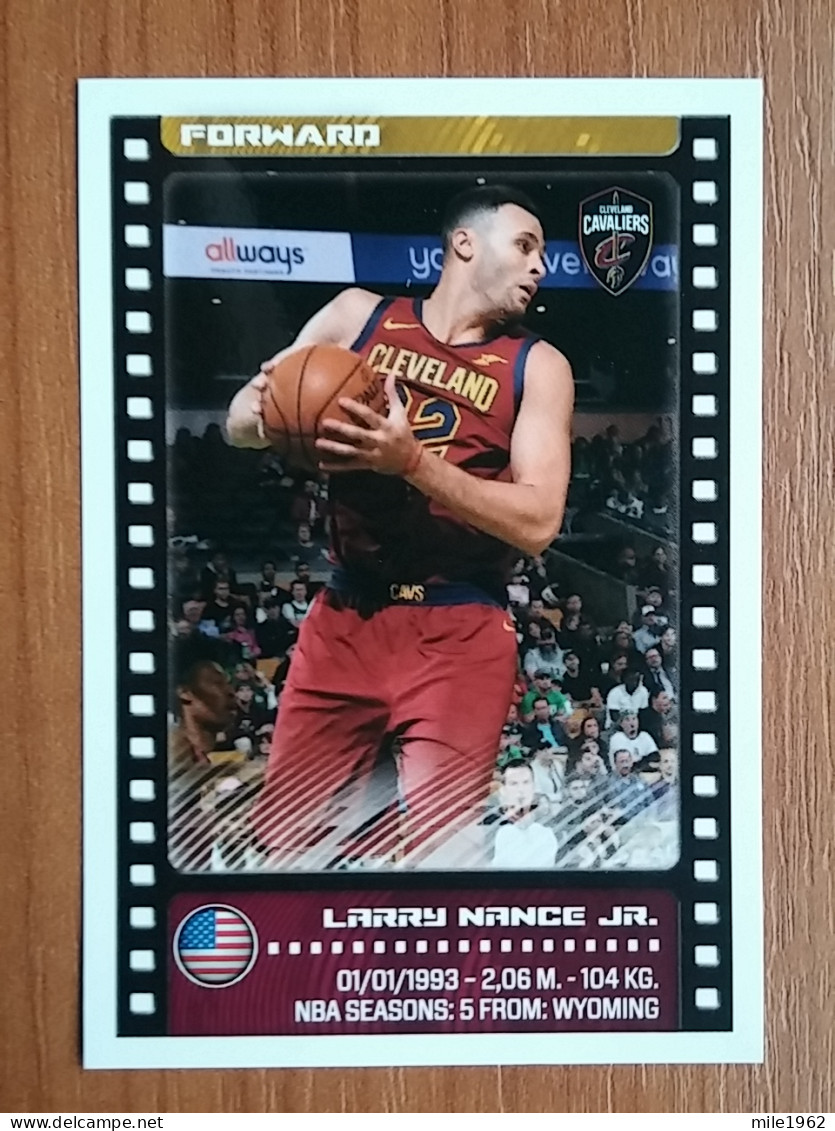 ST 3 - NBA SEASONS 2019-20, Sticker, Autocollant, PANINI, No.101 Larry Nance Jr. Cleveland Cavaliers - 2000-Aujourd'hui