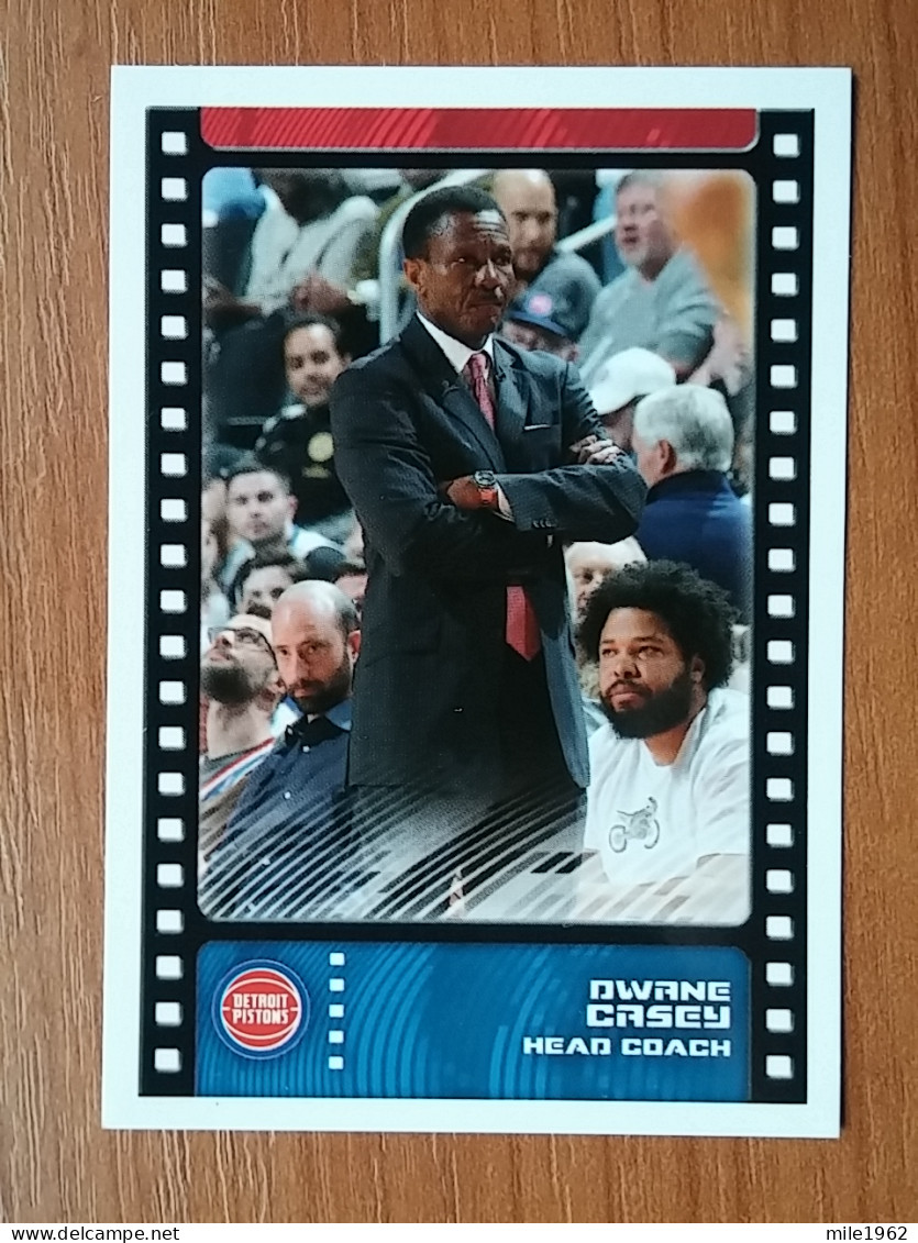 ST 3 - NBA SEASONS 2019-20, Sticker, Autocollant, PANINI, No.118 Dwane Casey (head Coach), Detroit Pistons - 2000-Aujourd'hui