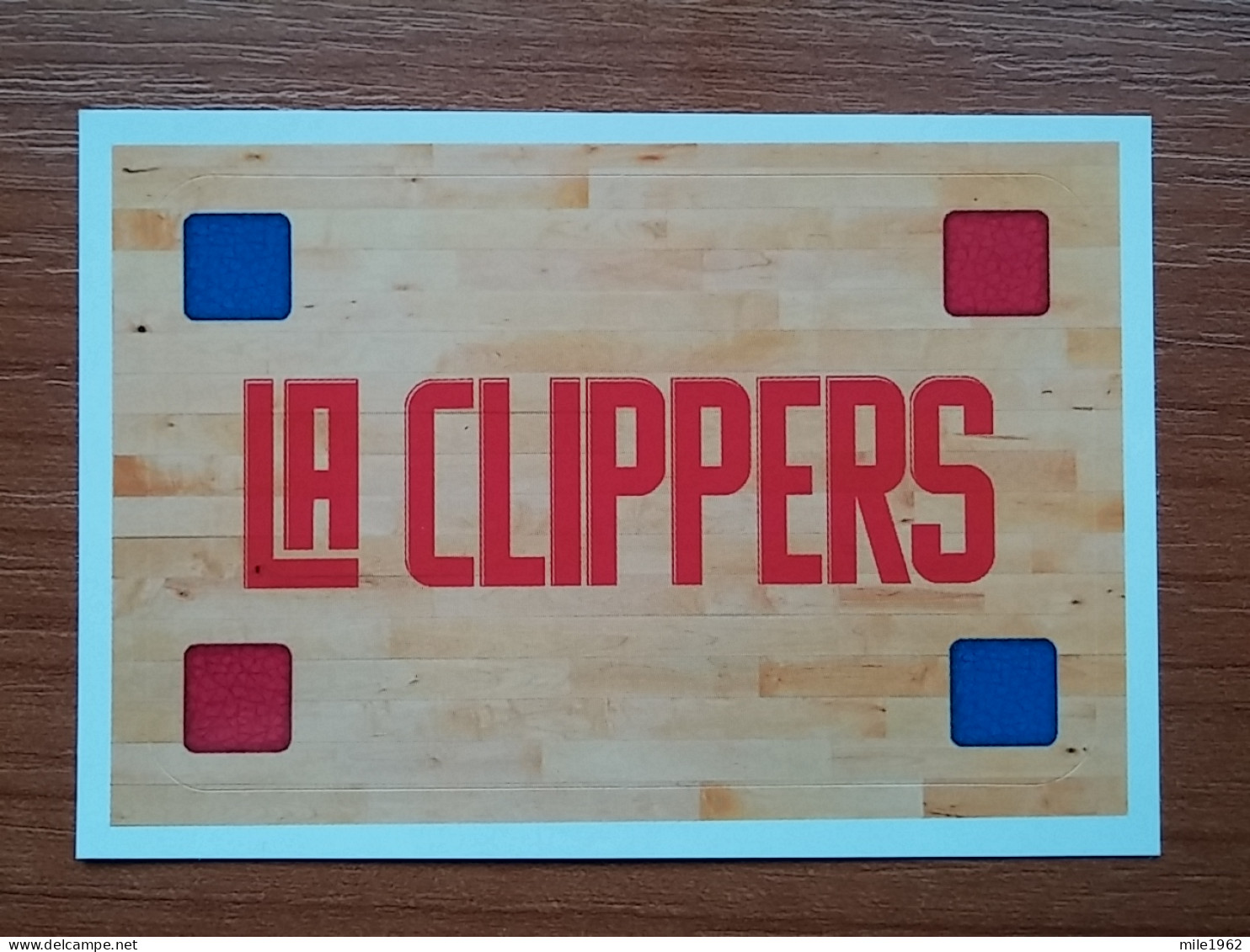 ST 3 - NBA SEASONS 2019-20, Sticker, Autocollant, PANINI, No.290 Team Name, Los Angeles Clippers - 2000-Aujourd'hui