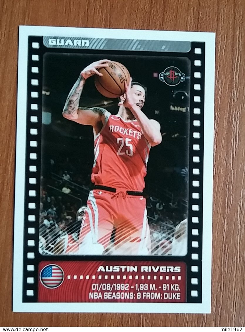 ST 4 - NBA SEASONS 2019-20, Sticker, Autocollant, PANINI, No.270 Austin Rivers, Houston Rockets - 2000-Aujourd'hui