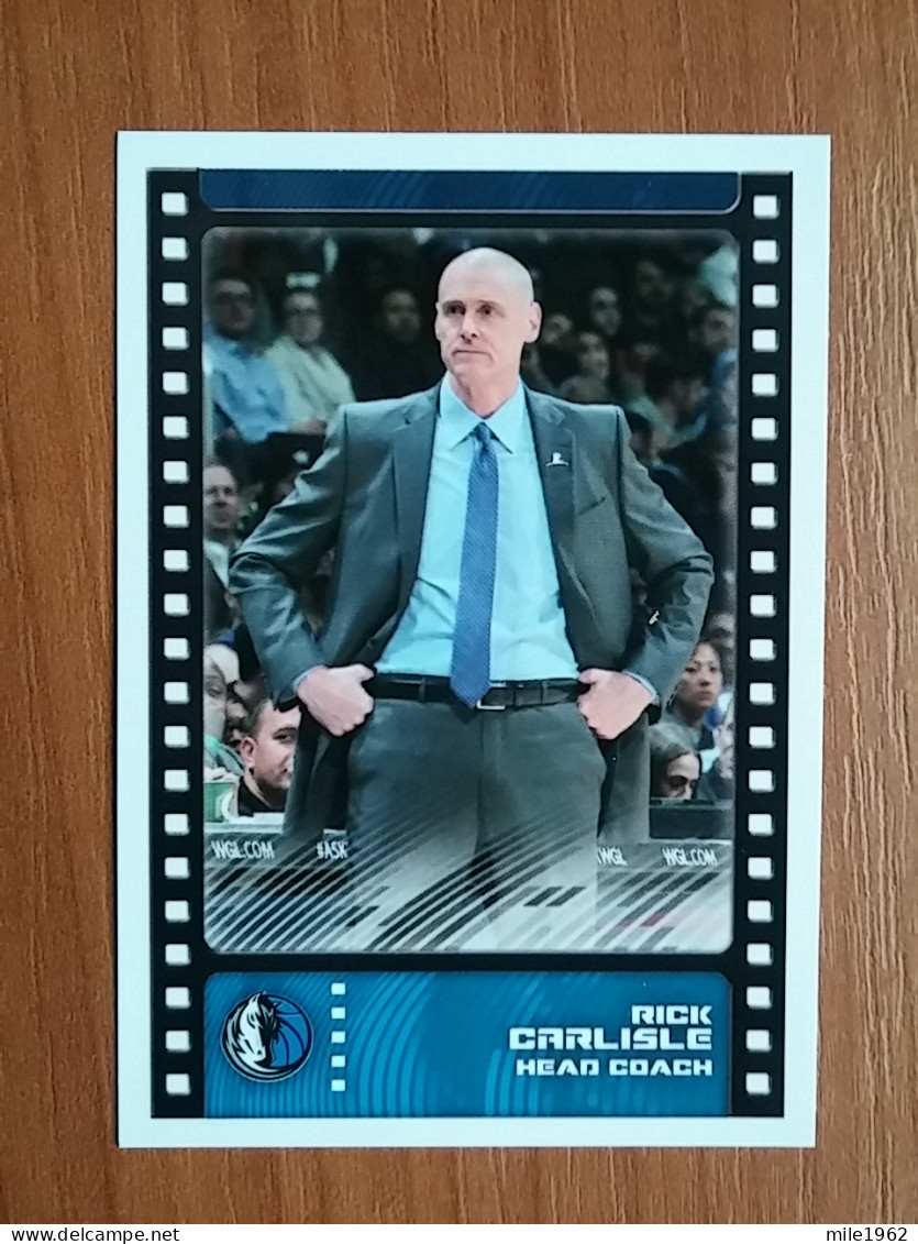 ST 4 - NBA SEASONS 2019-20, Sticker, Autocollant, PANINI, No.235 Rick Carlisle (head Coach), Dallas Mavericks - 2000-Now