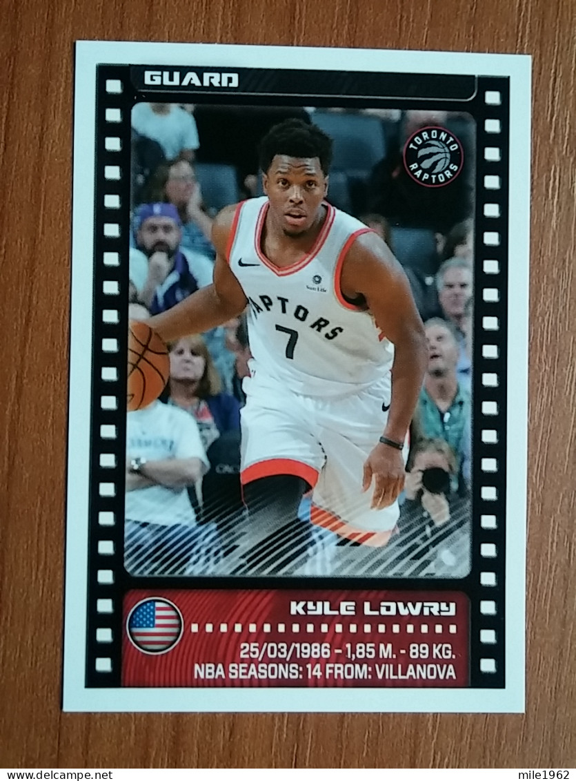 ST 4 - NBA SEASONS 2019-20, Sticker, Autocollant, PANINI, No.205 Kyle Lowry, Toronto Raptors - 2000-Aujourd'hui