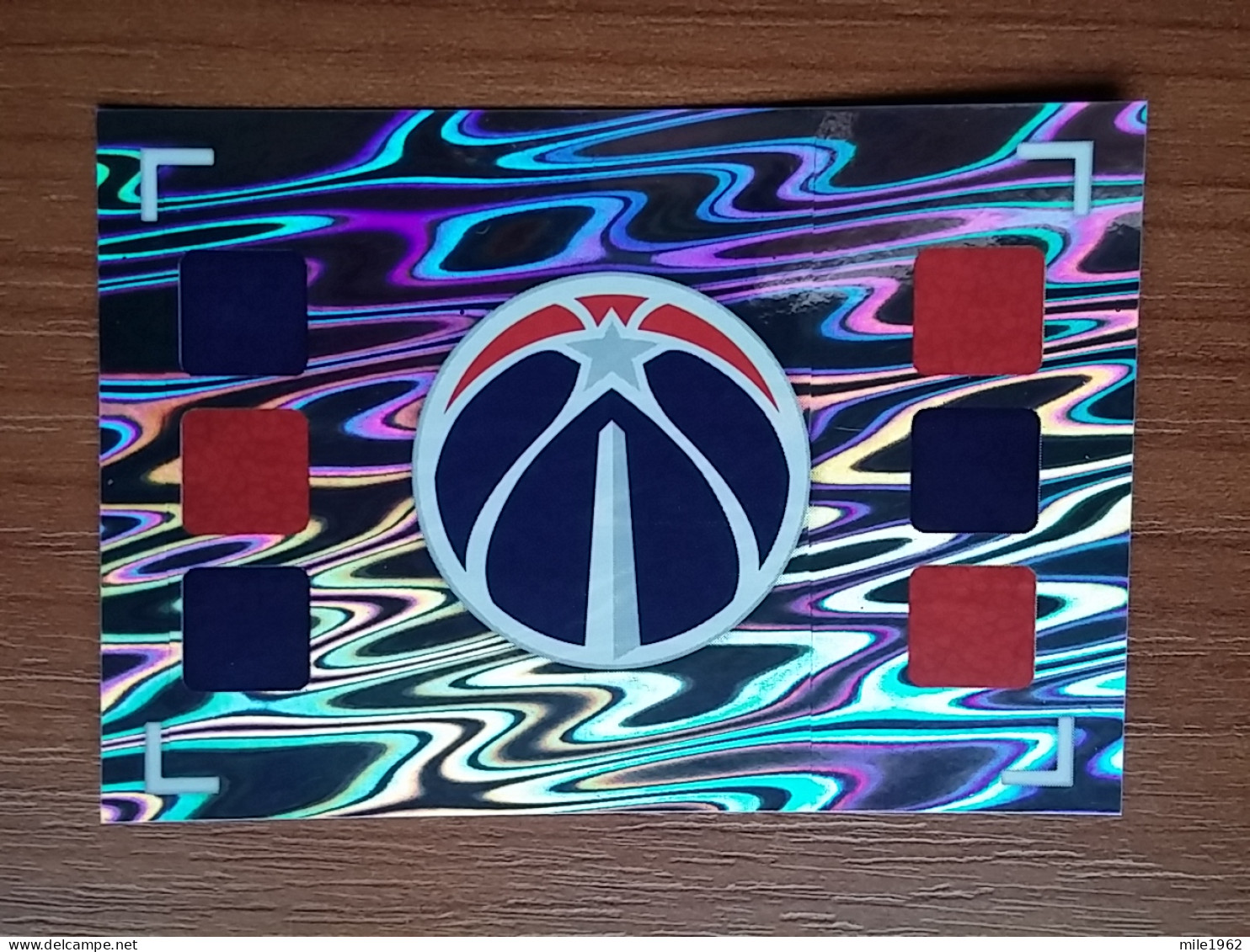 ST 4 - NBA SEASONS 2019-20, Sticker, Autocollant, PANINI, No.226 Team Logo Washington Wizards - 2000-Aujourd'hui