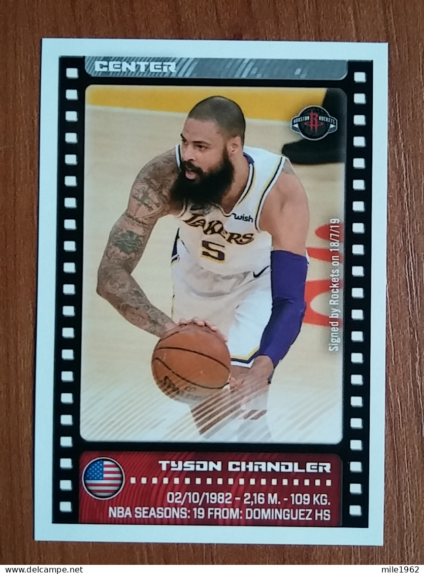 ST 4 - NBA SEASONS 2019-20, Sticker, Autocollant, PANINI, No.271 Tyson Chandler, Houston Rockets - 2000-Aujourd'hui