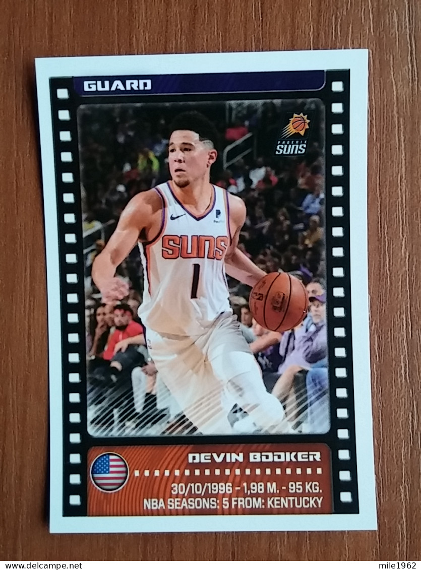 ST 5 - NBA SEASONS 2019-20, Sticker, Autocollant, PANINI, No.358 Devin Booker, Phoenix Suns - 2000-Aujourd'hui