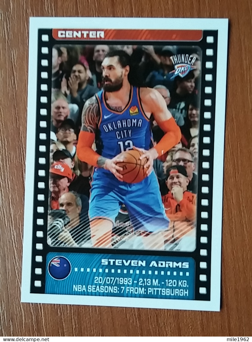 ST 5 - NBA SEASONS 2019-20, Sticker, Autocollant, PANINI, No.344 Steven Adams, Oklahoma City Thunder - 2000-Now