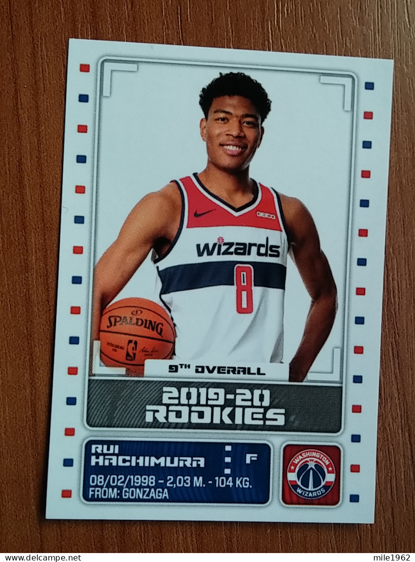 ST 6 - NBA SEASONS 2019-20, Sticker, Autocollant, PANINI, No.451 Rui Hachimura, 2019-20 Rookies - Libros