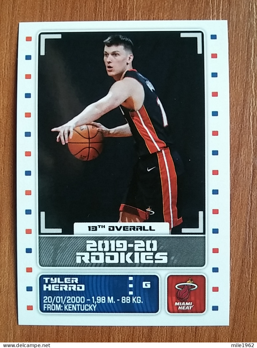 ST 6 - NBA SEASONS 2019-20, Sticker, Autocollant, PANINI, No.455 Tyler Herro, 2019-20 Rookies - Livres