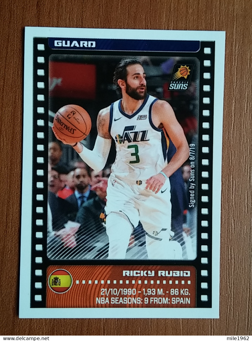 ST 7 - NBA SEASONS 2019-20, Sticker, Autocollant, PANINI, No. 363 Ricky Rubio Phoenix Suns - Books