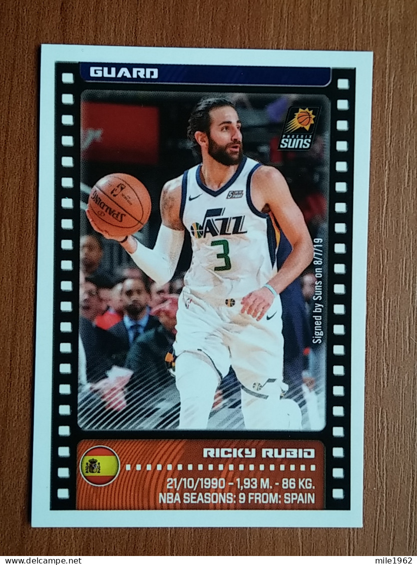 ST 7 - NBA SEASONS 2019-20, Sticker, Autocollant, PANINI, No. 363 Ricky Rubio Phoenix Suns - Livres