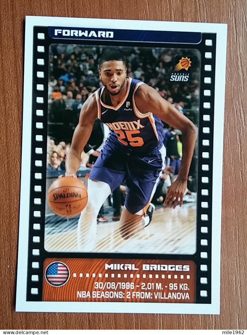 ST 7 - NBA SEASONS 2019-20, Sticker, Autocollant, PANINI, No. 359 Nmikal Bridges Phoenix Suns - Books