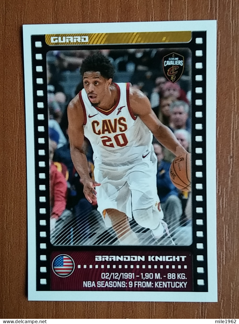 ST 7 - NBA SEASONS 2019-20, Sticker, Autocollant, PANINI, No. 97 Brandon Knight Cleveland Cavaliers - Books