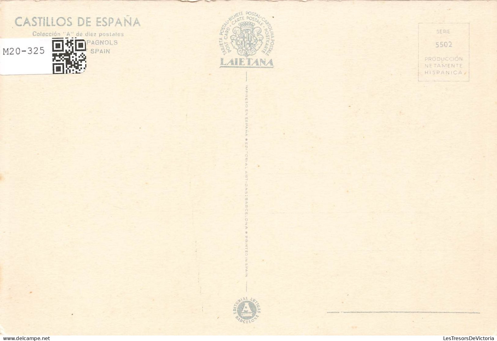 ESPAGNE - Palencia - Castillo De Ampudia - Colorisé - Château - Carte Postale Ancienne - Palencia