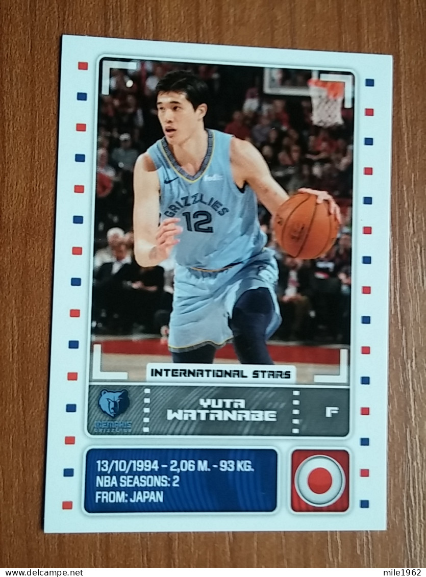 ST 7 - NBA SEASONS 2019-20, Sticker, Autocollant, PANINI, No. 431 Yuta Watanabe International Stars - Libros