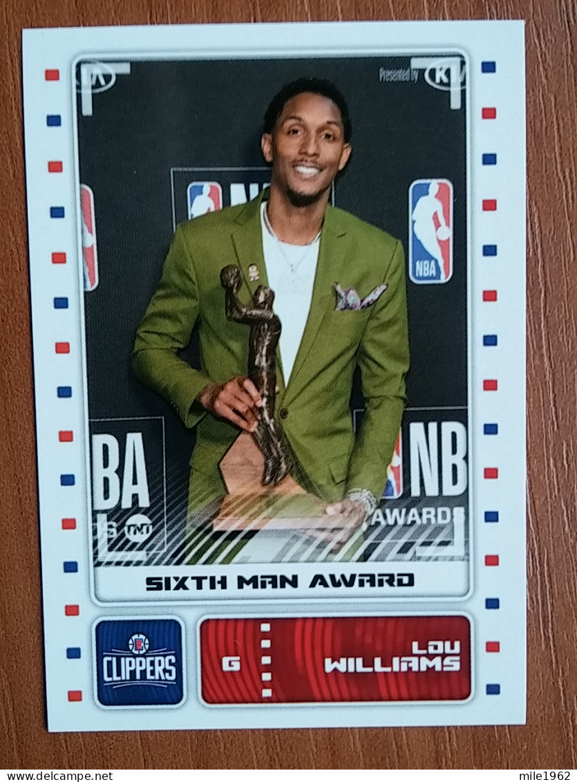 ST 8 - NBA SEASONS 2019-20, Sticker, Autocollant, PANINI, No. 424 Lou Williams Stat-Leaders 2018-19 - Livres