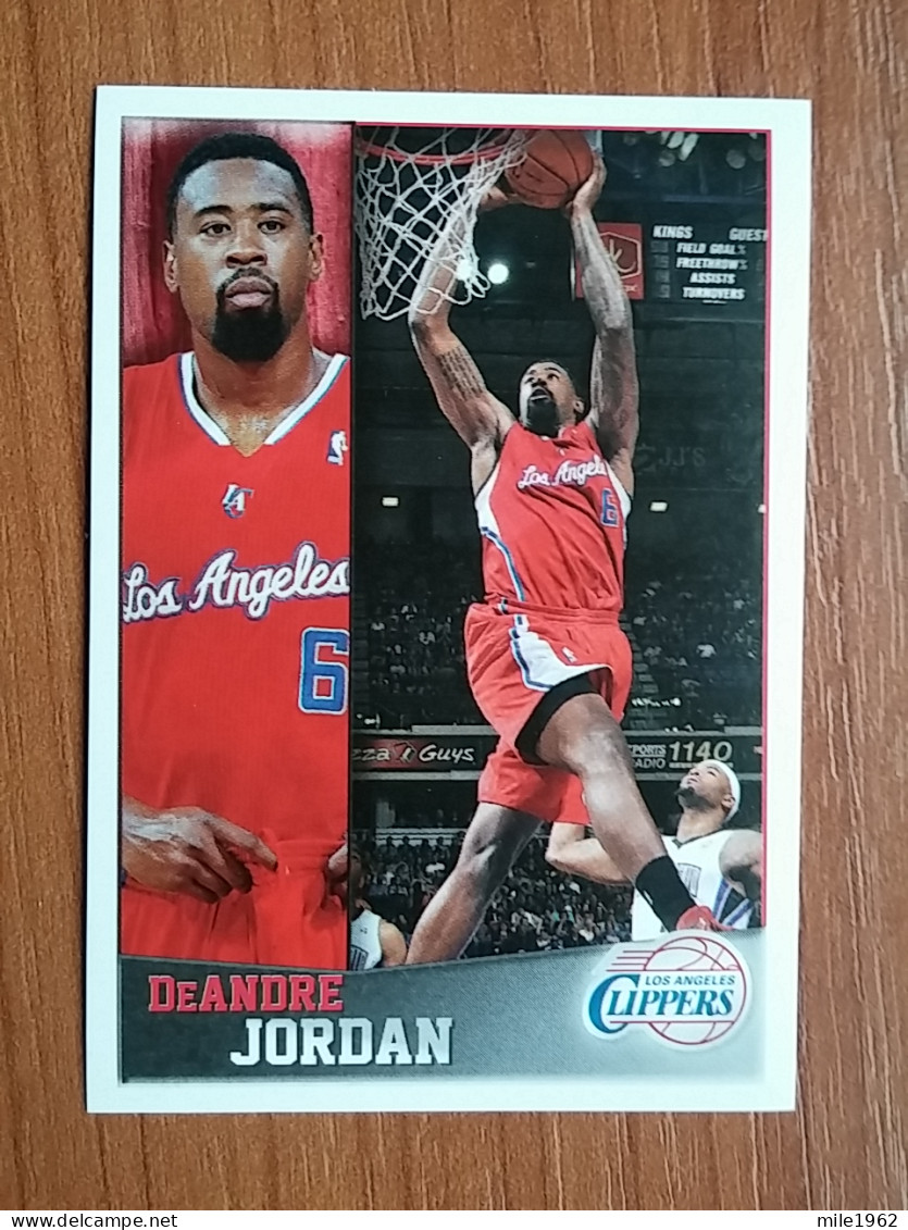 ST 9 - NBA SEASONS 2013-14, Sticker, Autocollant, PANINI, No. 266 DeAndre Jordan Los Angeles Clippers - Livres