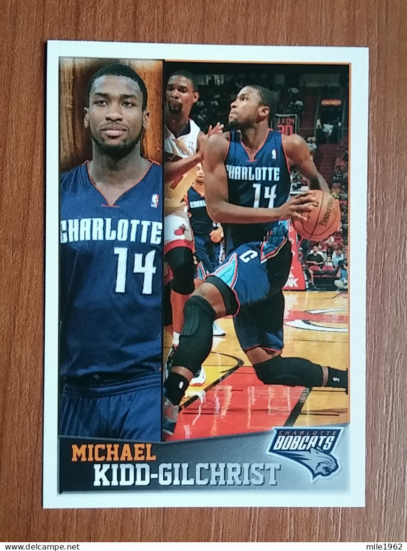 ST 9 - NBA SEASONS 2013-14, Sticker, Autocollant, PANINI, No. 119 Michael Kidd-Gilchrist Charlotte Bobcats - Livres