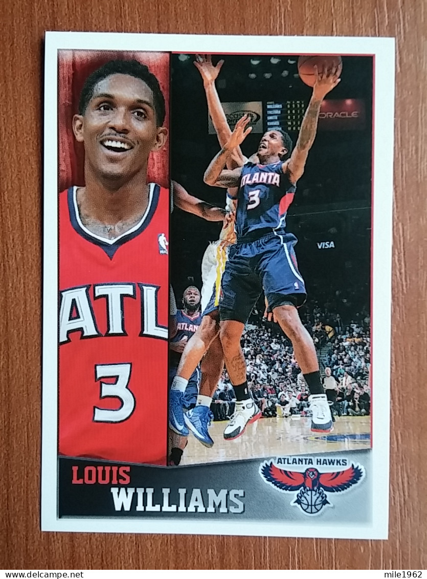 ST 9 - NBA SEASONS 2013-14, Sticker, Autocollant, PANINI, No. 113 Louis Williams Atlanta Hawks - Livres