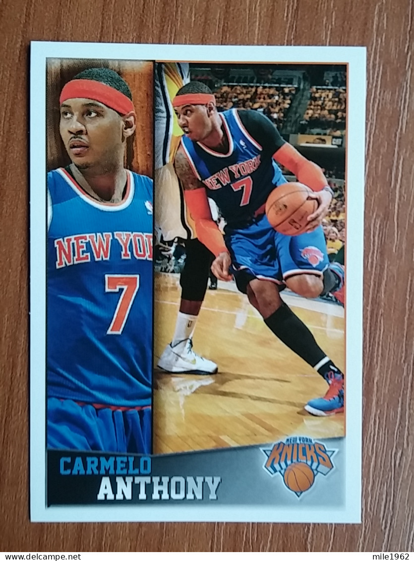 ST 9 - NBA SEASONS 2013-14, Sticker, Autocollant, PANINI, No. 29 Carmelo Anthony New York Knicks - Libros