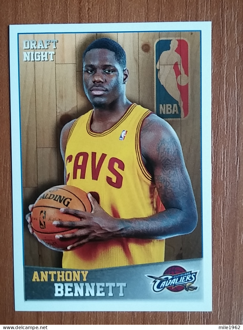 ST 9 - NBA SEASONS 2013-14, Sticker, Autocollant, PANINI, No. 336 Anthony Bennet Cleveland Cavaliers - Books