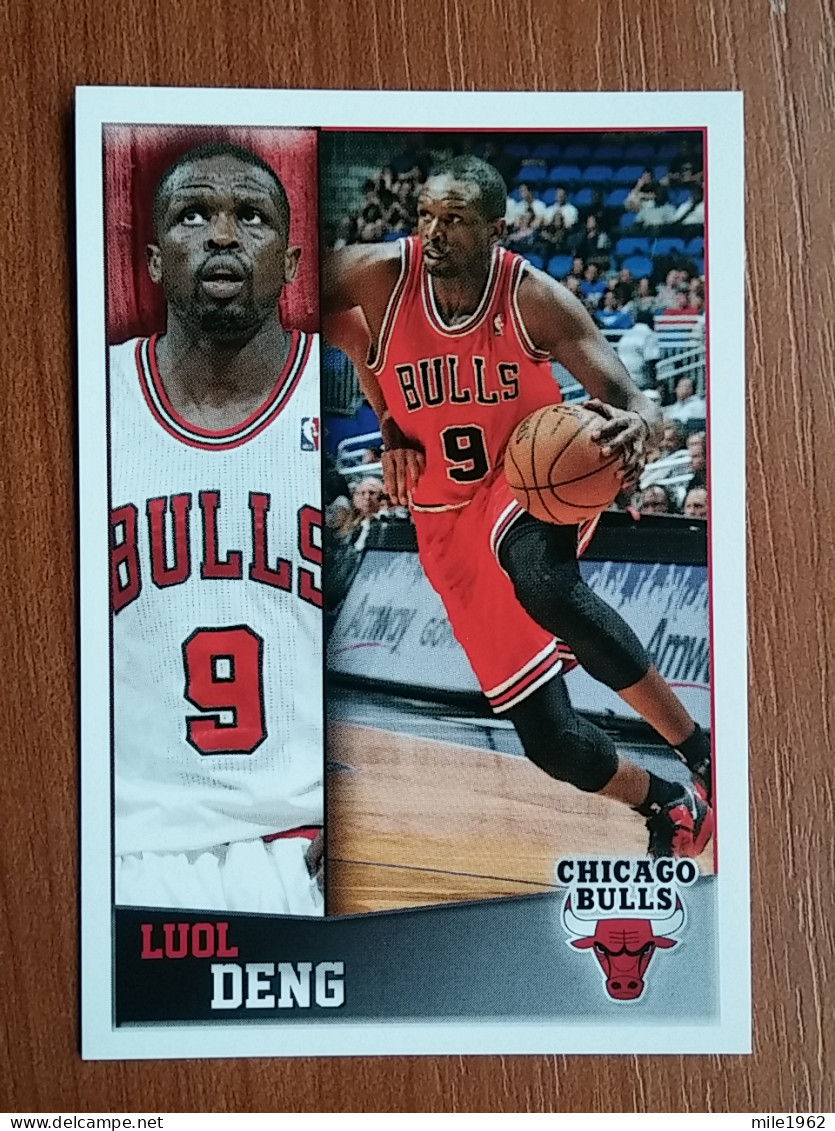 ST 10 - NBA SEASONS 2013-14, Sticker, Autocollant, PANINI, No. 58 Luol Deng Chicago Bulls - Books