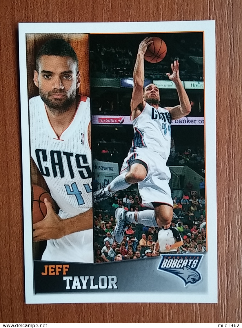 ST 10 - NBA SEASONS 2013-14, Sticker, Autocollant, PANINI, No. 120 Jeff Taylor Charlotte Bobcats - Livres