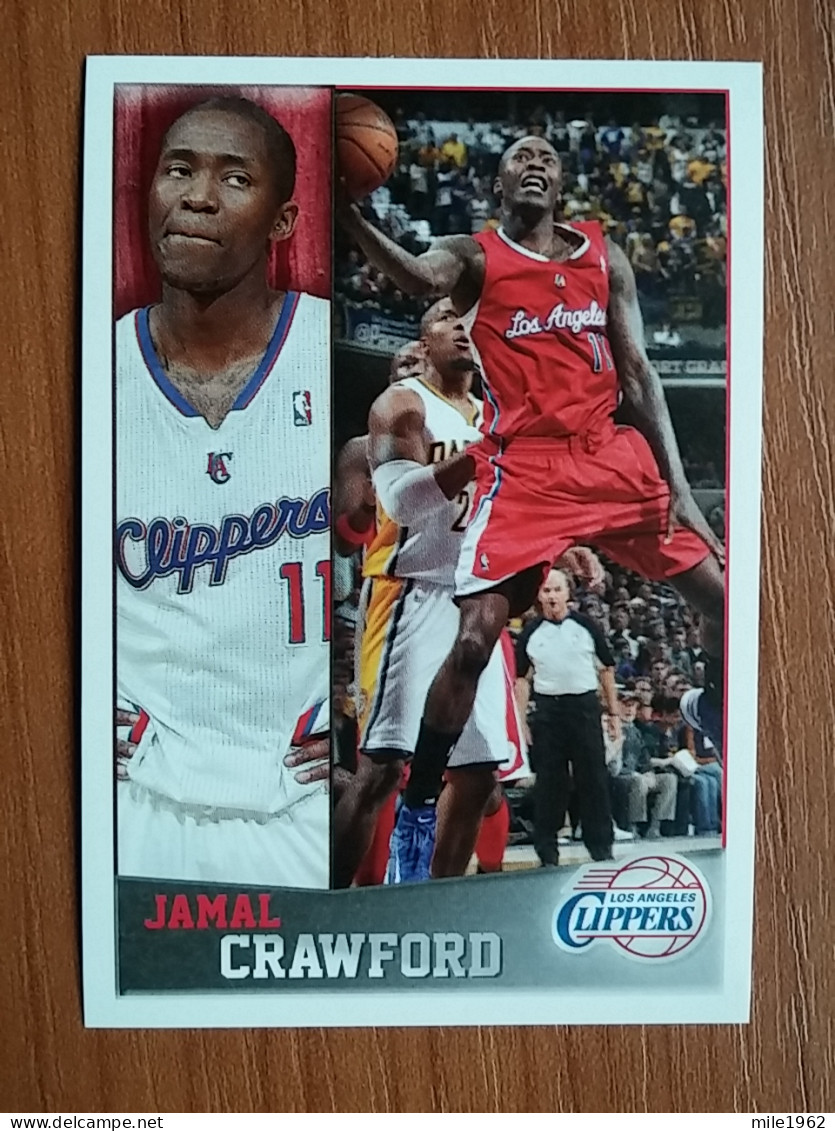 ST 10 - NBA SEASONS 2013-14, Sticker, Autocollant, PANINI, No. 271 Jamal Crawford Los Angeles Clippers - Books