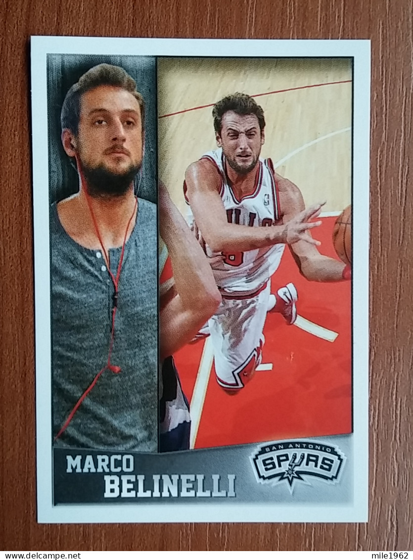 ST 10 - NBA SEASONS 2013-14, Sticker, Autocollant, PANINI, No. 200 Marco Belinelli San Antonio Spurs - Livres