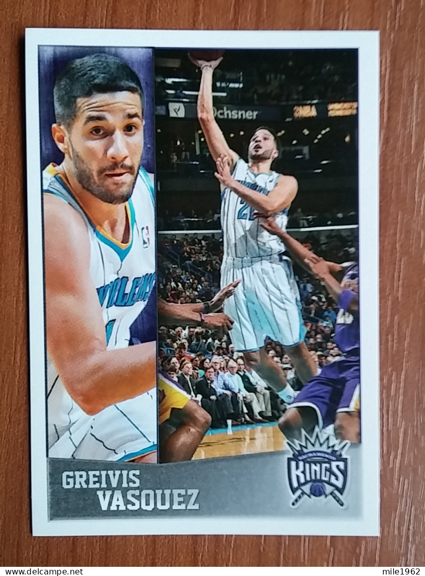 ST 10 - NBA SEASONS 2013-14, Sticker, Autocollant, PANINI, No, 303 Greivis Vasquez Sacramento Kings - Livres