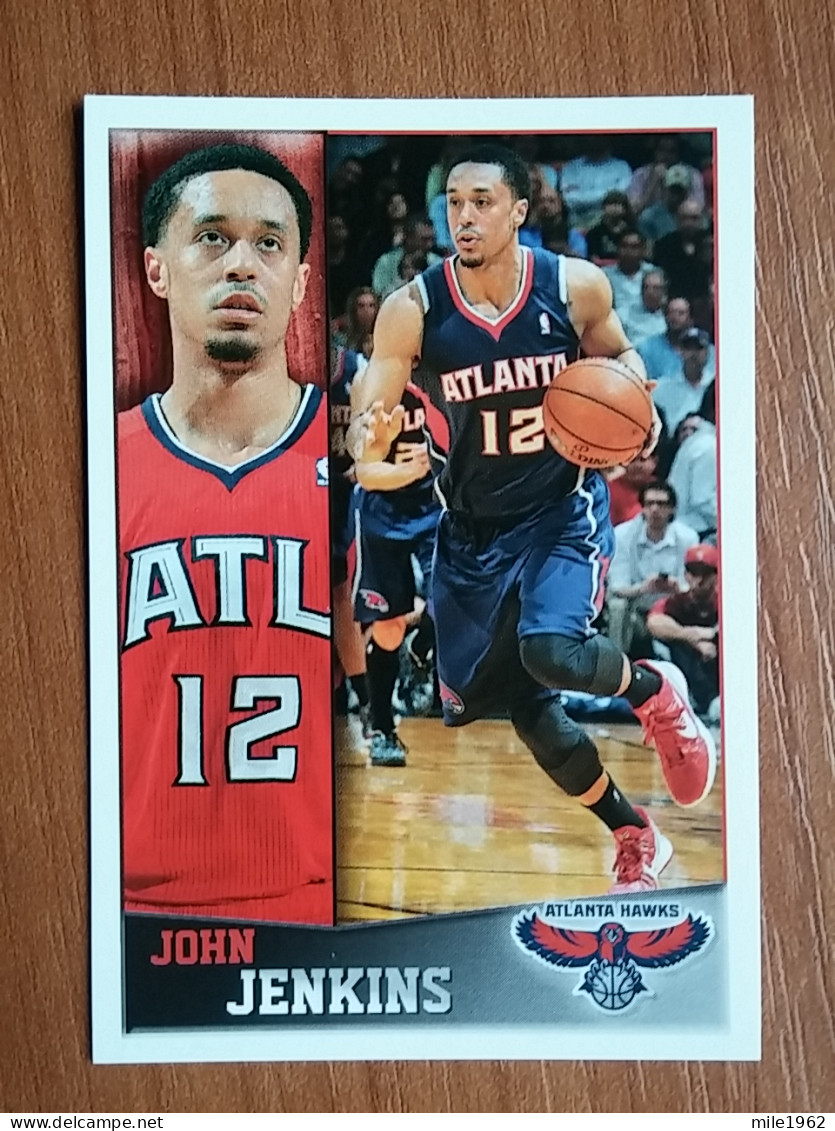 ST 10 - NBA SEASONS 2013-14, Sticker, Autocollant, PANINI, No, 111 John Jenkins Atlanta Hawks - Books