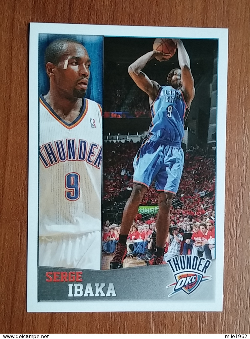 ST 11 - NBA SEASONS 2013-14, Sticker, Autocollant, PANINI, No, 228 Serge Ibaka Oklahoma City Thunder - Books