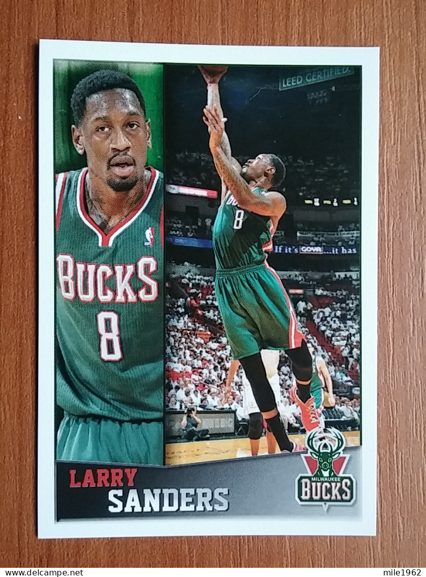 ST 11 - NBA SEASONS 2013-14, Sticker, Autocollant, PANINI, No, 95 Larry Sanders Milwaukee Bucks - Livres