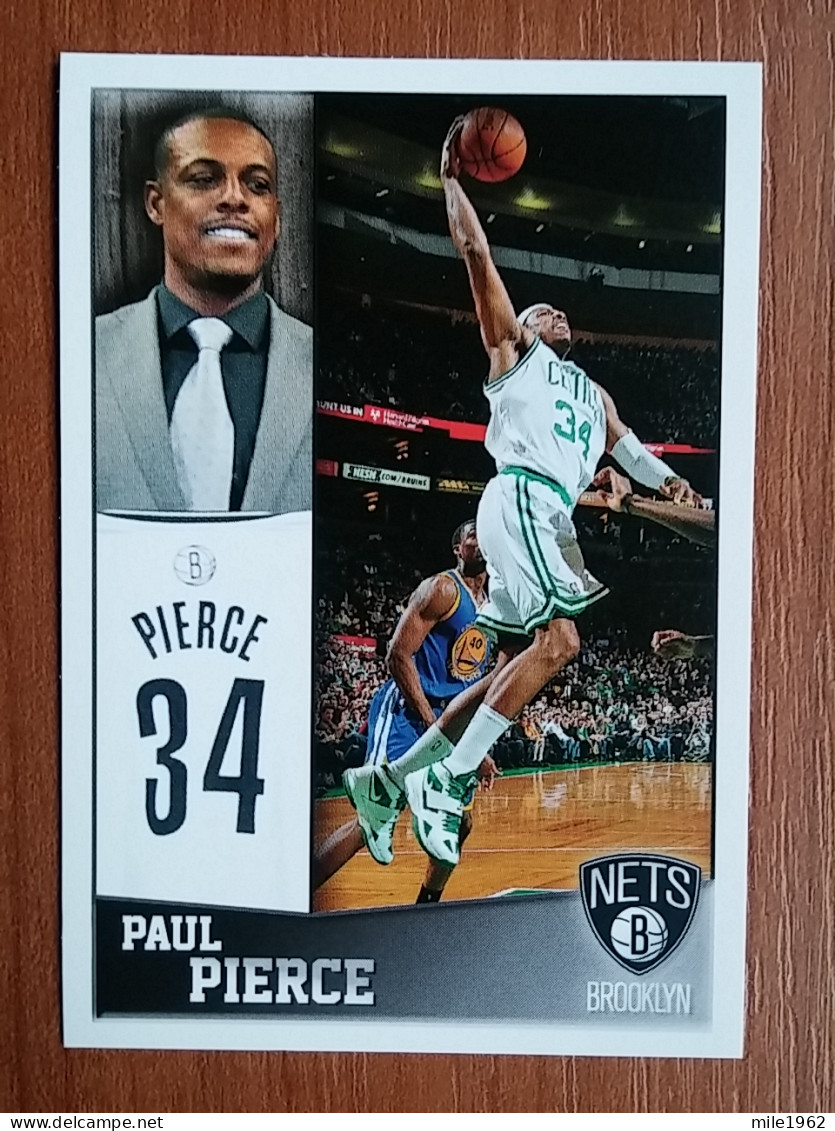 ST 11 - NBA SEASONS 2013-14, Sticker, Autocollant, PANINI, No 21 Paul Pierce Brooklyn Nets - Books