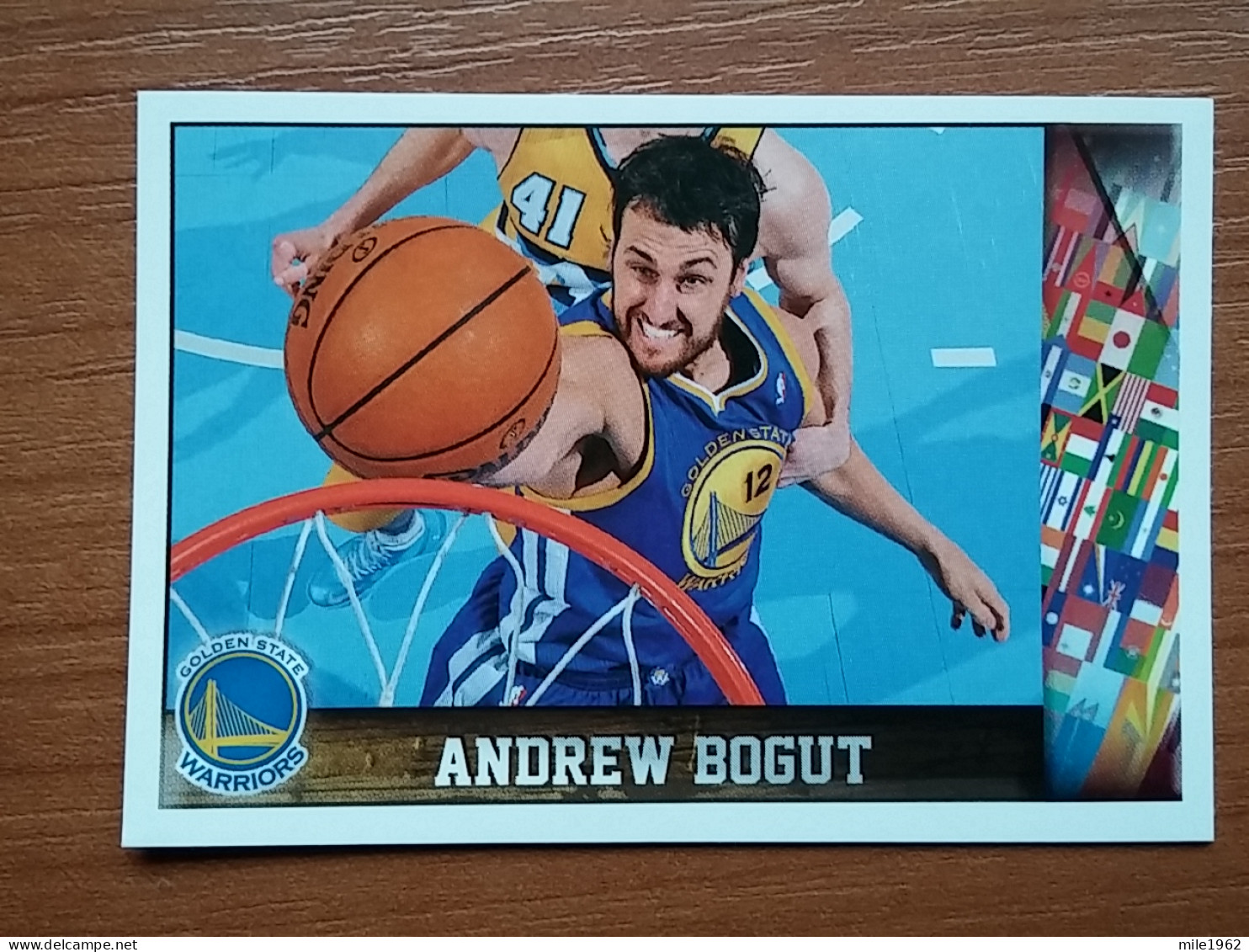 ST 11 - NBA SEASONS 2013-14, Sticker, Autocollant, PANINI, No 320 Andrew Bogut Golden State Warriors - Libros