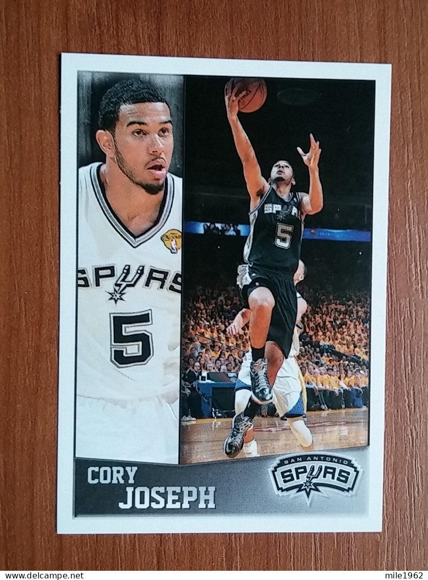 ST 11 - NBA SEASONS 2013-14, Sticker, Autocollant, PANINI, No 202 Cory Joseph San Antonio Spurs - Books