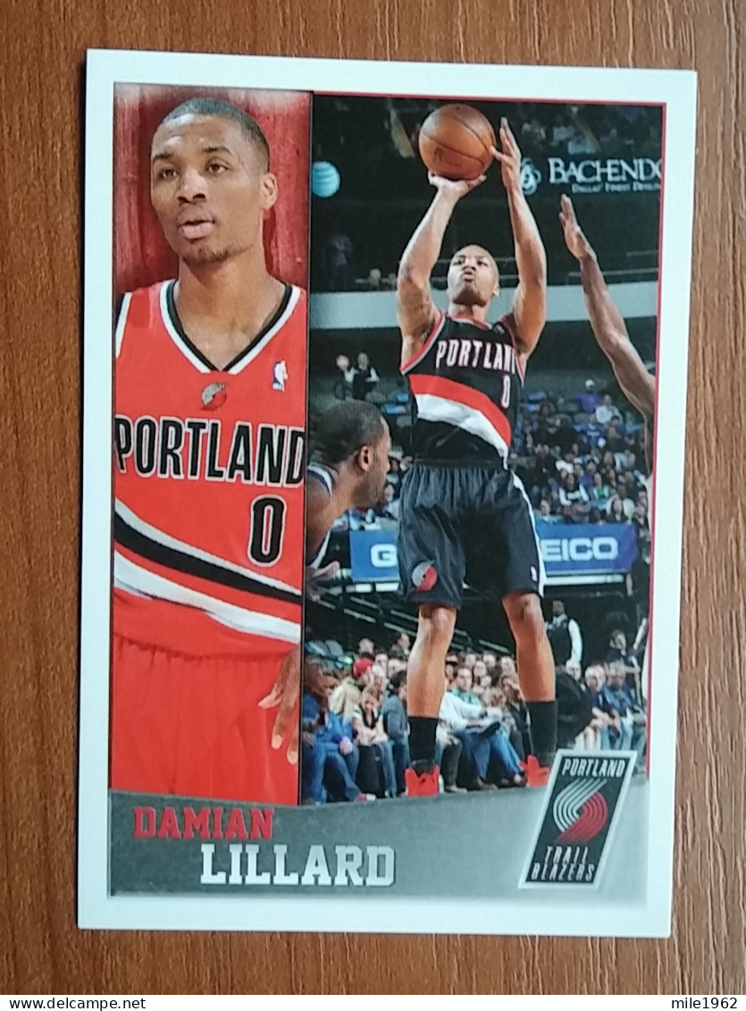 ST 11 - NBA SEASONS 2013-14, Sticker, Autocollant, PANINI, No 242 Damian Lillard Portland Trail Blazers - Livres