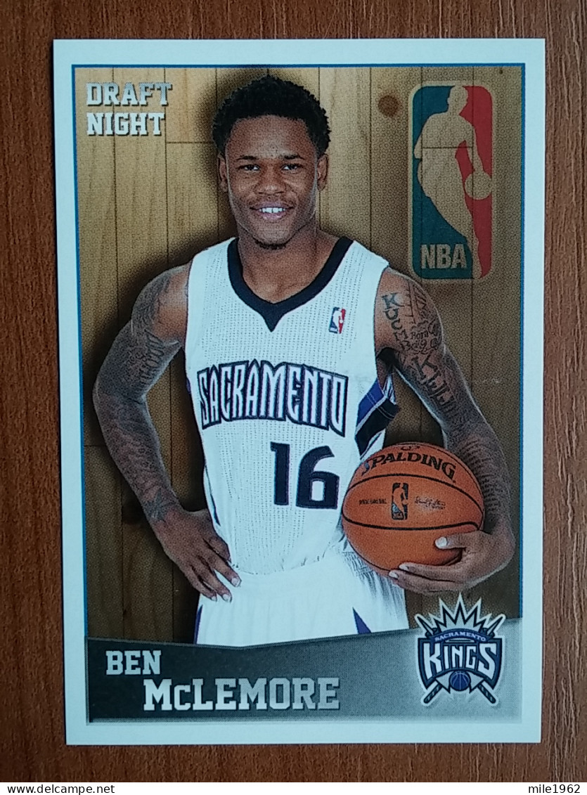 ST 11 - NBA SEASONS 2013-14, Sticker, Autocollant, PANINI, No 342 Ben McLemore Sacramento Kings - Libros