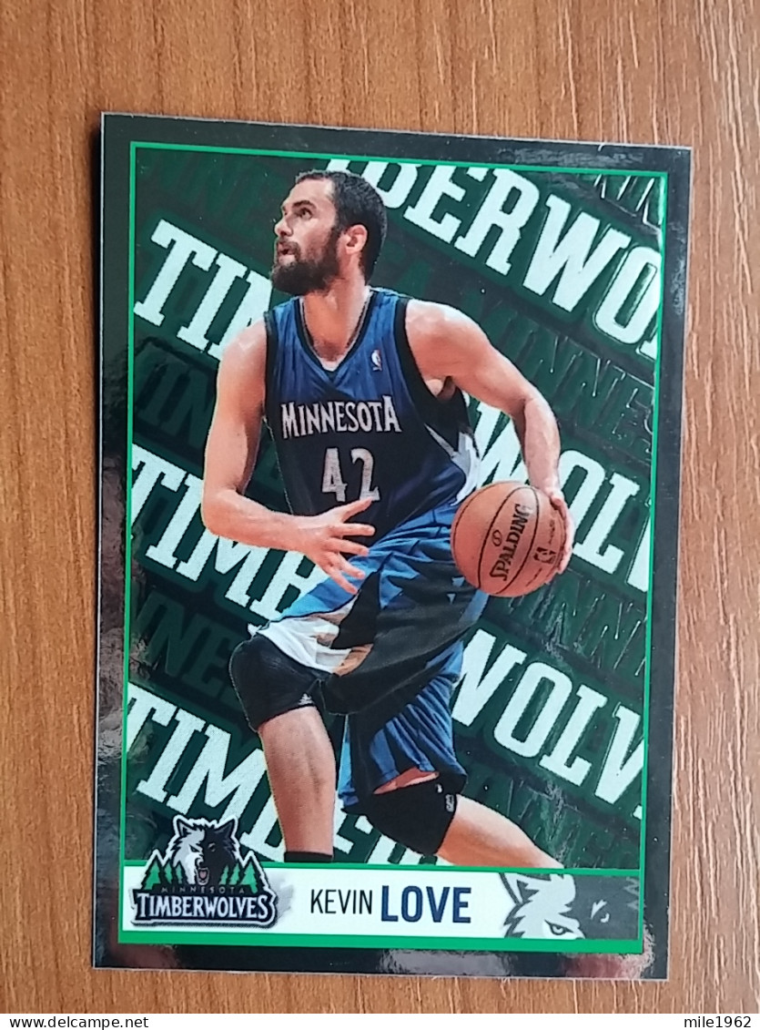 ST 12 - NBA SEASONS 2013-14, Sticker, Autocollant, PANINI, No 217 Kevin Love Minnesota Timberwolves - Books