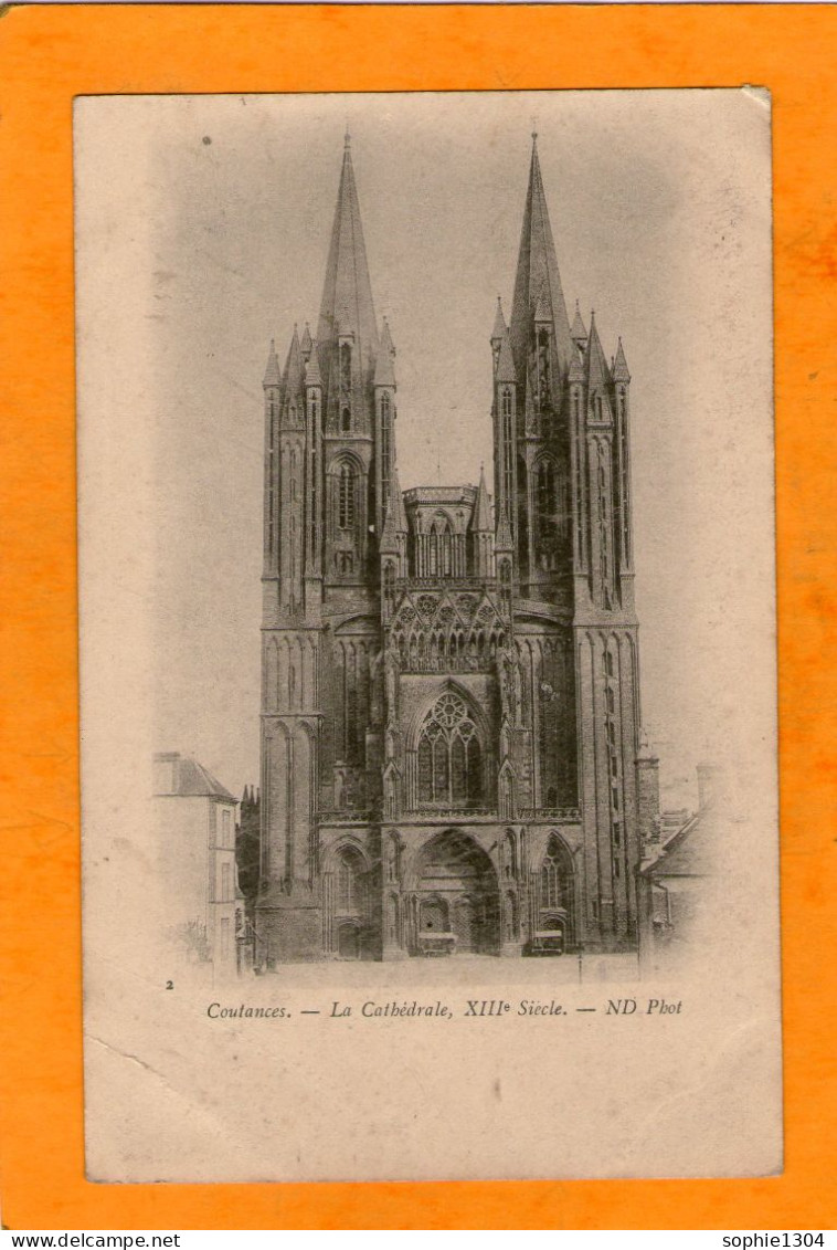 COUTANCES - La Cathédrale XIIIè Siècle - Coutances