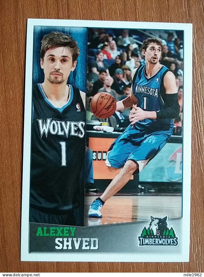 ST 13 - NBA SEASONS 2013-14, Sticker, Autocollant, PANINI, No 223 Alexey Shved Minnesota Timberwolves - Books