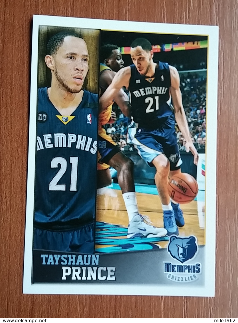 ST 13 - NBA SEASONS 2013-14, Sticker, Autocollant, PANINI, No 180 Tayshaun Prince Memphis Grizzlies - Libros