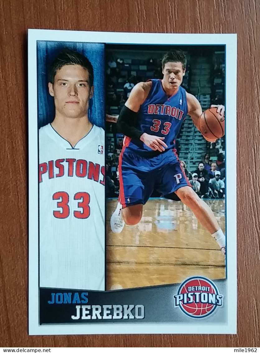 ST 13 - NBA SEASONS 2013-14, Sticker, Autocollant, PANINI, No 78 Jonas Jerebko Detroit Pistons - Livres