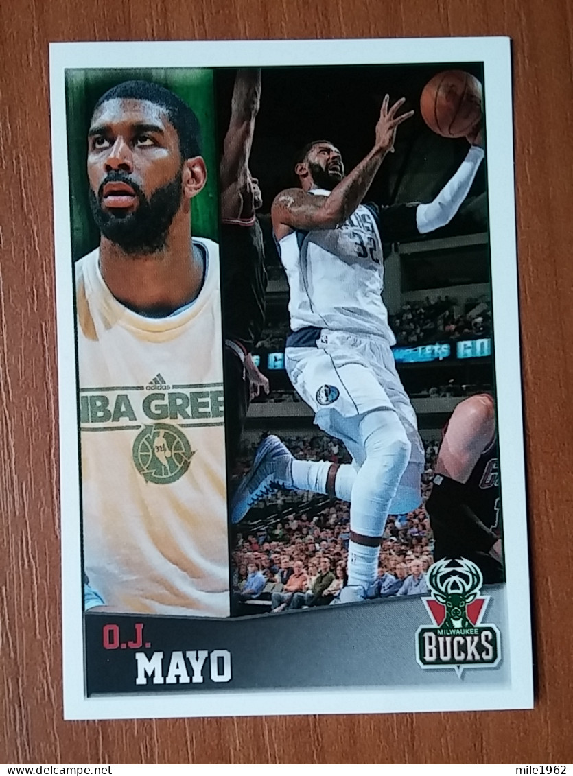 ST 13 - NBA SEASONS 2013-14, Sticker, Autocollant, PANINI, No 102 O.J. Mayo Milwaukee Bucks - Livres