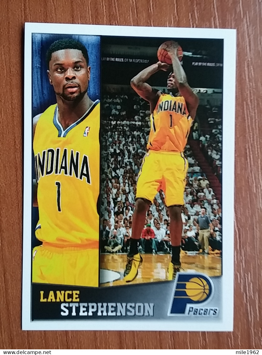 ST 13 - NBA SEASONS 2013-14, Sticker, Autocollant, PANINI, No 93 Lance Stephenson Indiana Pacers - Livres