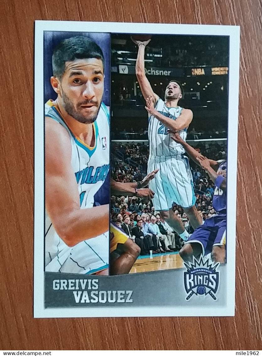 ST 13 - NBA SEASONS 2013-14, Sticker, Autocollant, PANINI, No 303 Greivis Vasquez Sacramento Kings - Libros