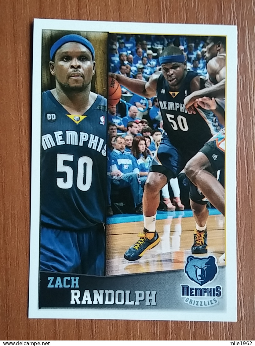 ST 13 - NBA SEASONS 2013-14, Sticker, Autocollant, PANINI, No 181 Zach Randolph Memphis Grizzlies - Books