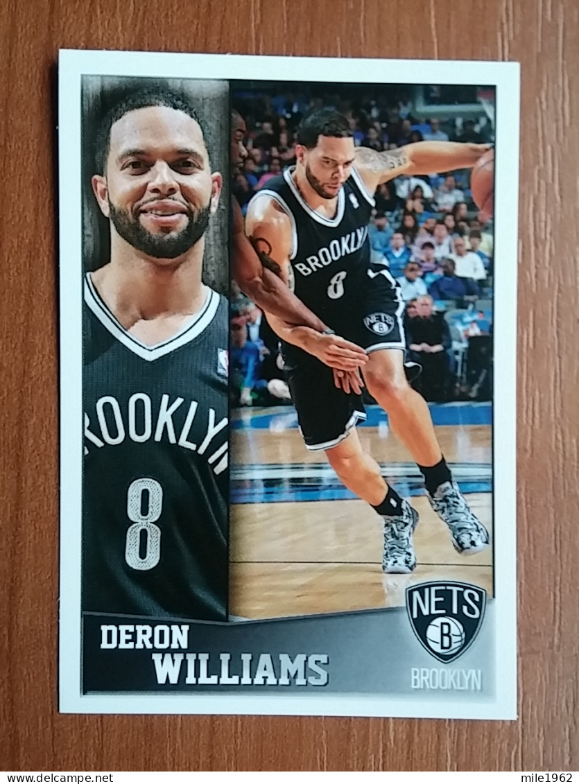 ST 14 - NBA SEASONS 2013-14, Sticker, Autocollant, PANINI, No 23 Deron Williams Brooklyn Nets - Books