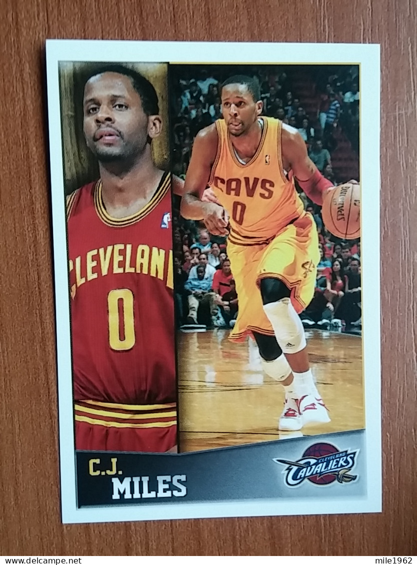 ST 14 - NBA SEASONS 2013-14, Sticker, Autocollant, PANINI, No 72 C.J. Miles Cleveland Cavaliers - Livres